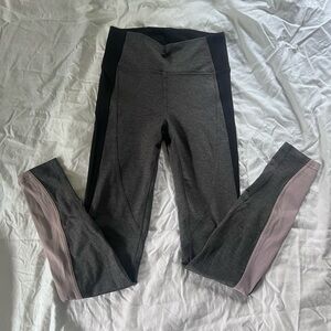 lululemon athletica Gray Black, pink Leggings